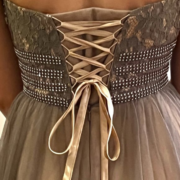 Blondie Nites by Stacy Sklar - strapless dress - Picture 3 of 4